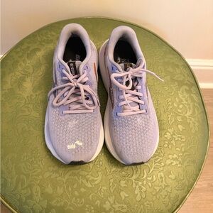 Brooks Women's Glycerin 21 Lavender/Black/Copper Athletic Lace Up Running Shoes